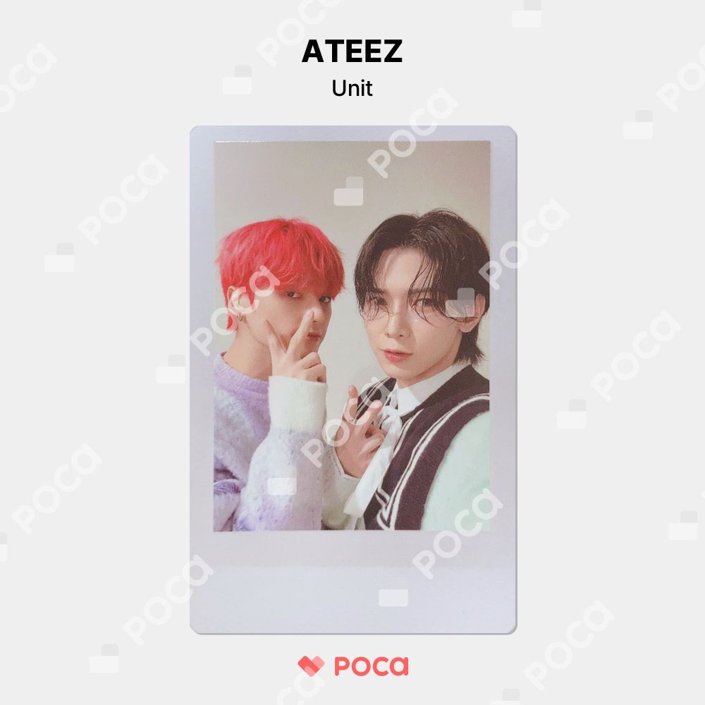 ATEEZ FC 3期 ATINY  特典 トレカ 証明写真 ATEEZ ATINY 3期 トレカ + 証明写真 サン | Shop at Mercari