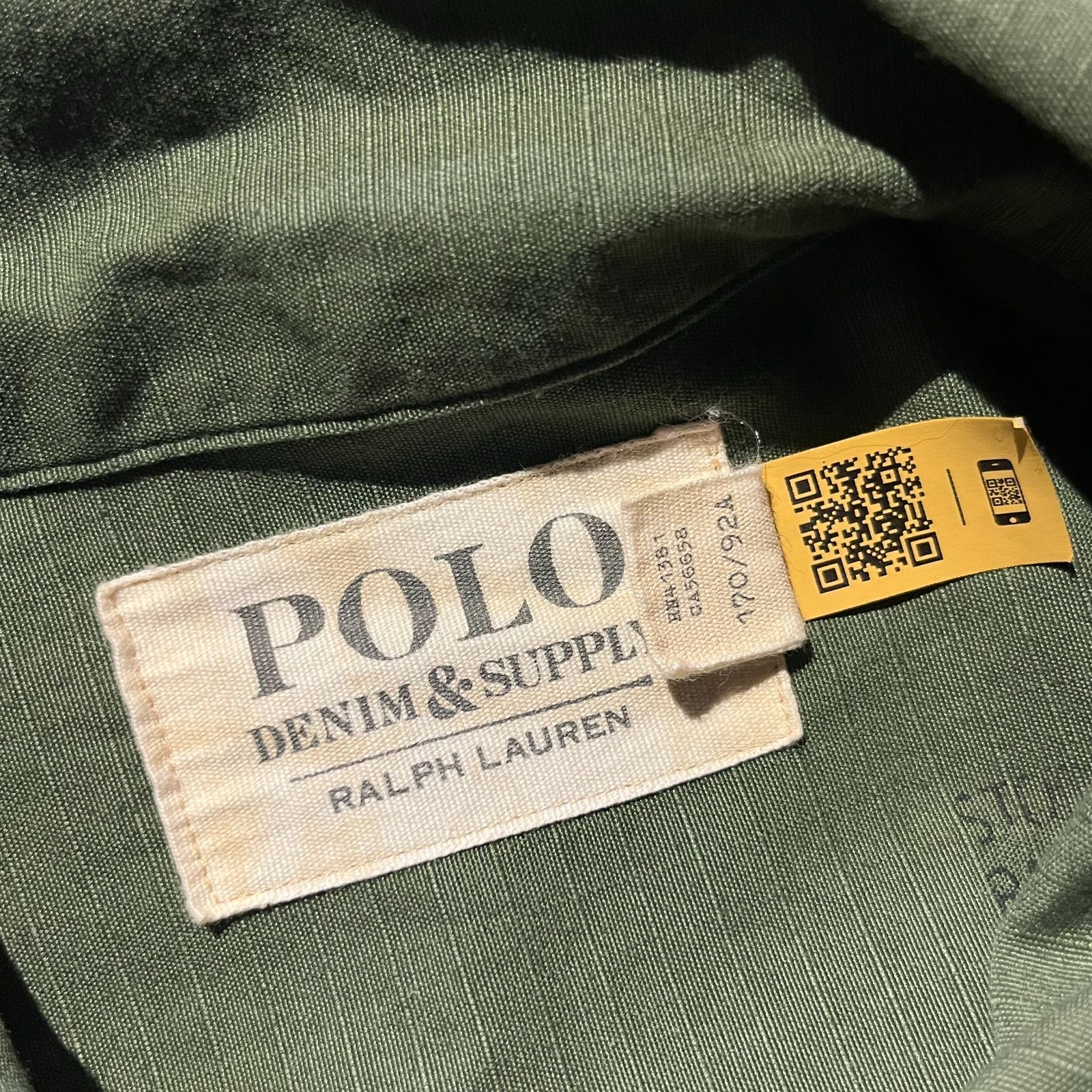 DENIM & SUPPLY RALPH LAUREN ジャングルファティーグ POLO DENIM&SUPPLY RALPHLAURE JUNGLE FATIGUE JAC