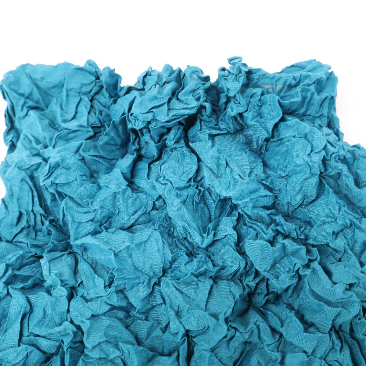  Me ミーイッセイミヤケ 22 AW MI 24-FJ 532 ﾌﾞﾙｰ ﾒﾚﾝｹﾞ ﾄｯﾌﾟｽ 表記なし アンサンブル トップス