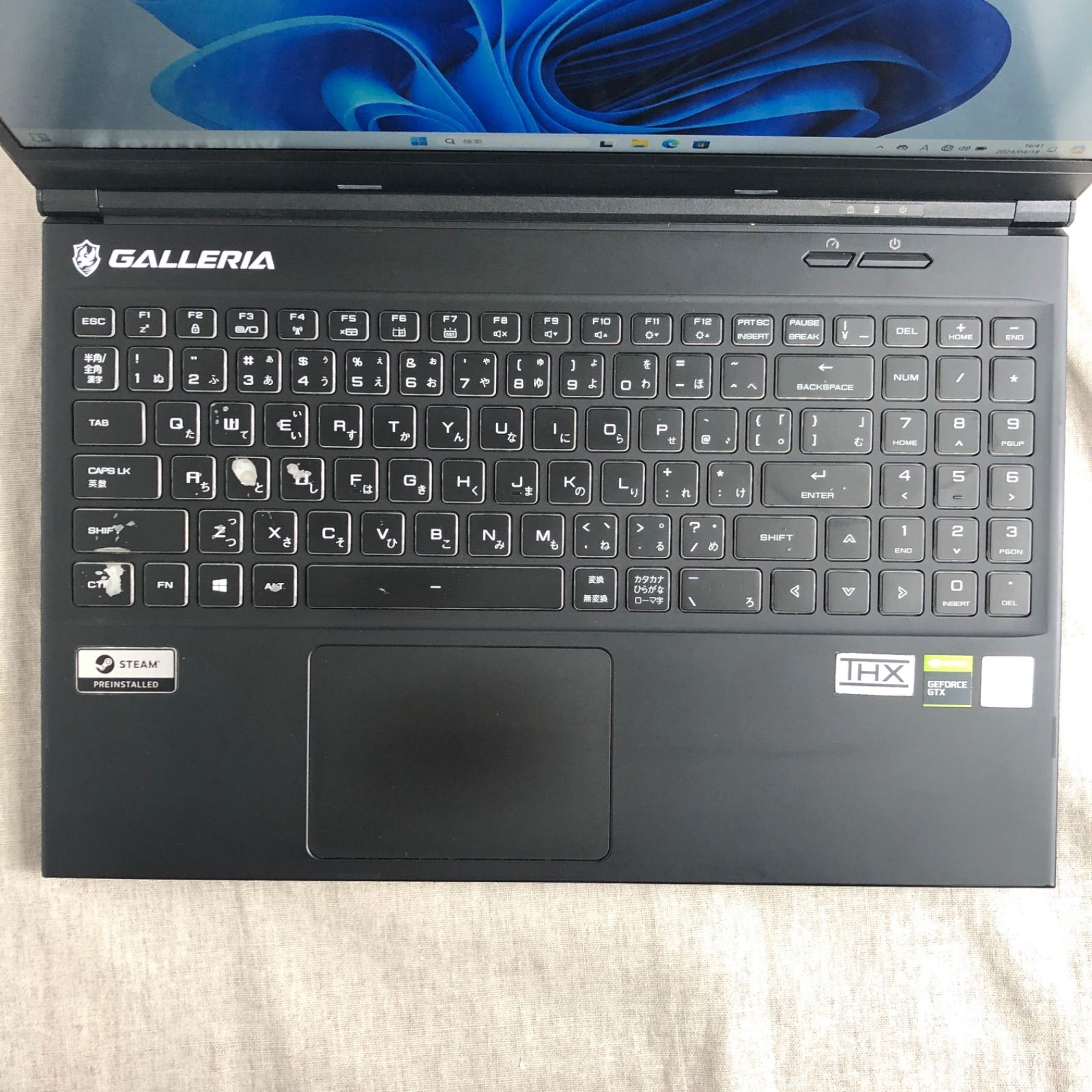 ゲーミングノートPC GALLERIA ガレリア GCL1650TGF【i5-10200H・GTX 