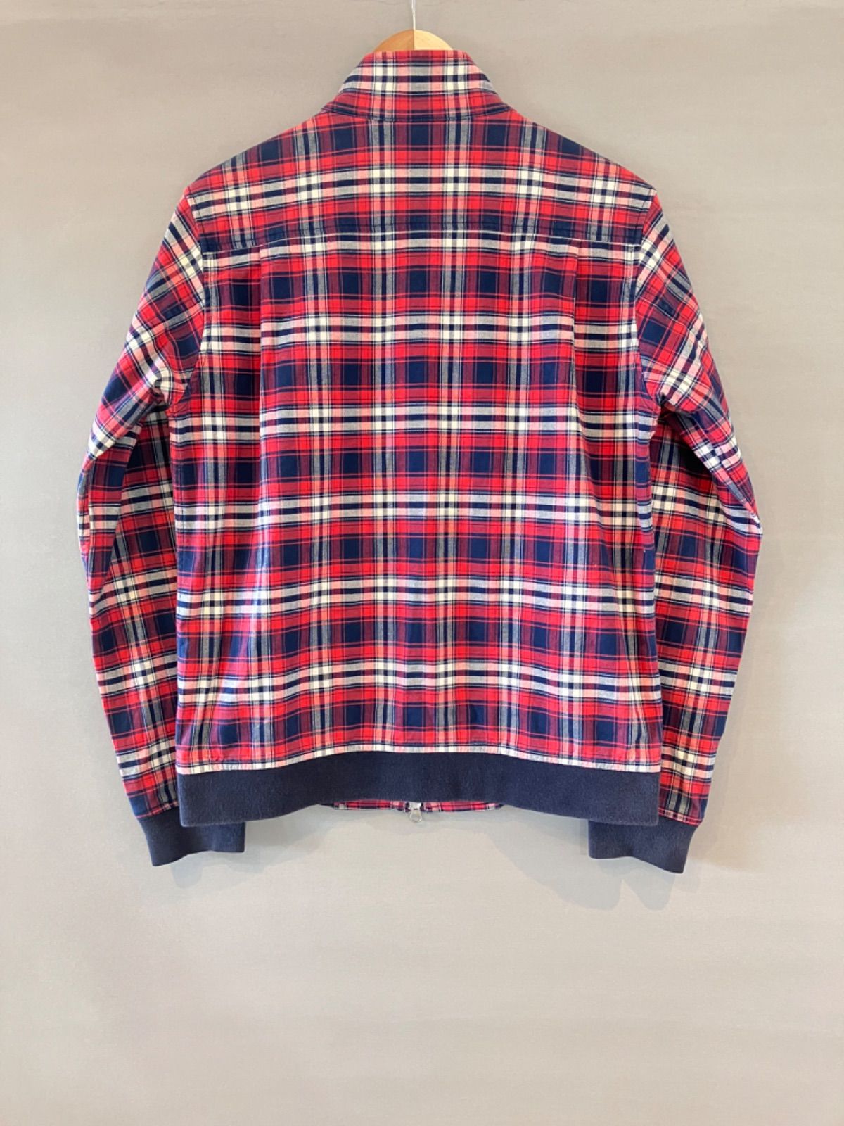 FRED PERRY フレッドペリー ジップアップ リブ ブルゾン タータン 