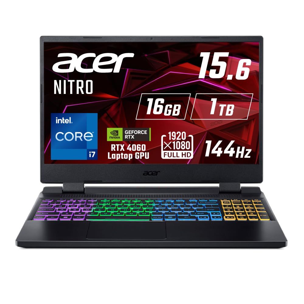★★Acer(エイサー) ゲーミングノートパソコン RTX4070 日本エイサー 【Amazon.co.jp限定】 Acer ゲーミングノートPC