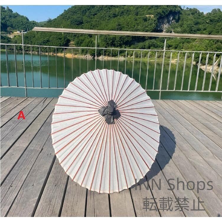 雨天使用可能 ／雨傘／蛇の目傘和傘 大番傘 白 別注品 : ミライヤ