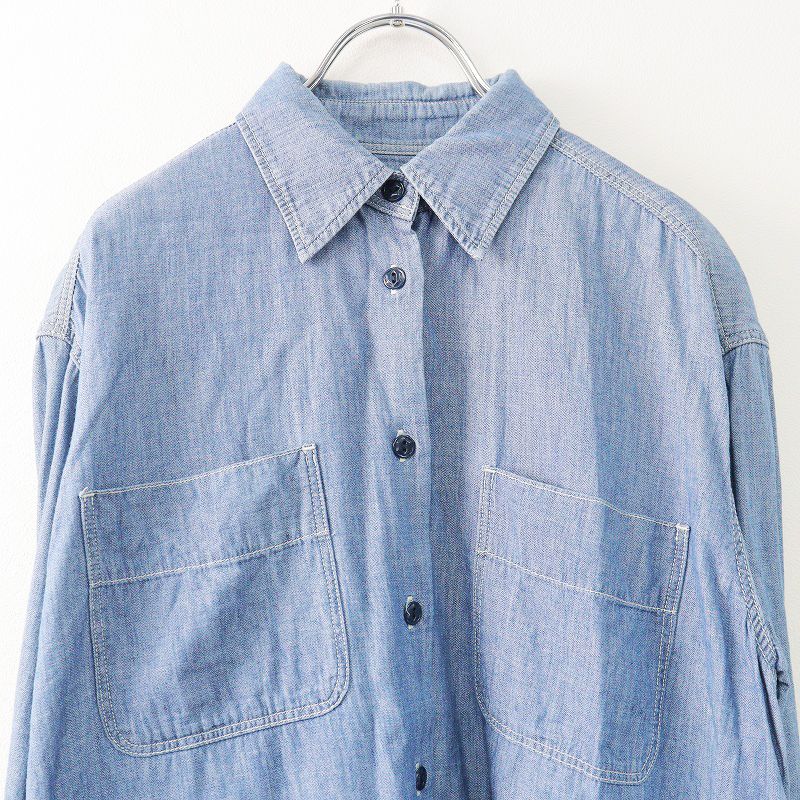 【フレームワーク】デニムシャツ　ブルー　日本製 フレームワーク】デニムシャツ ブルー 日本製 【公式通販】