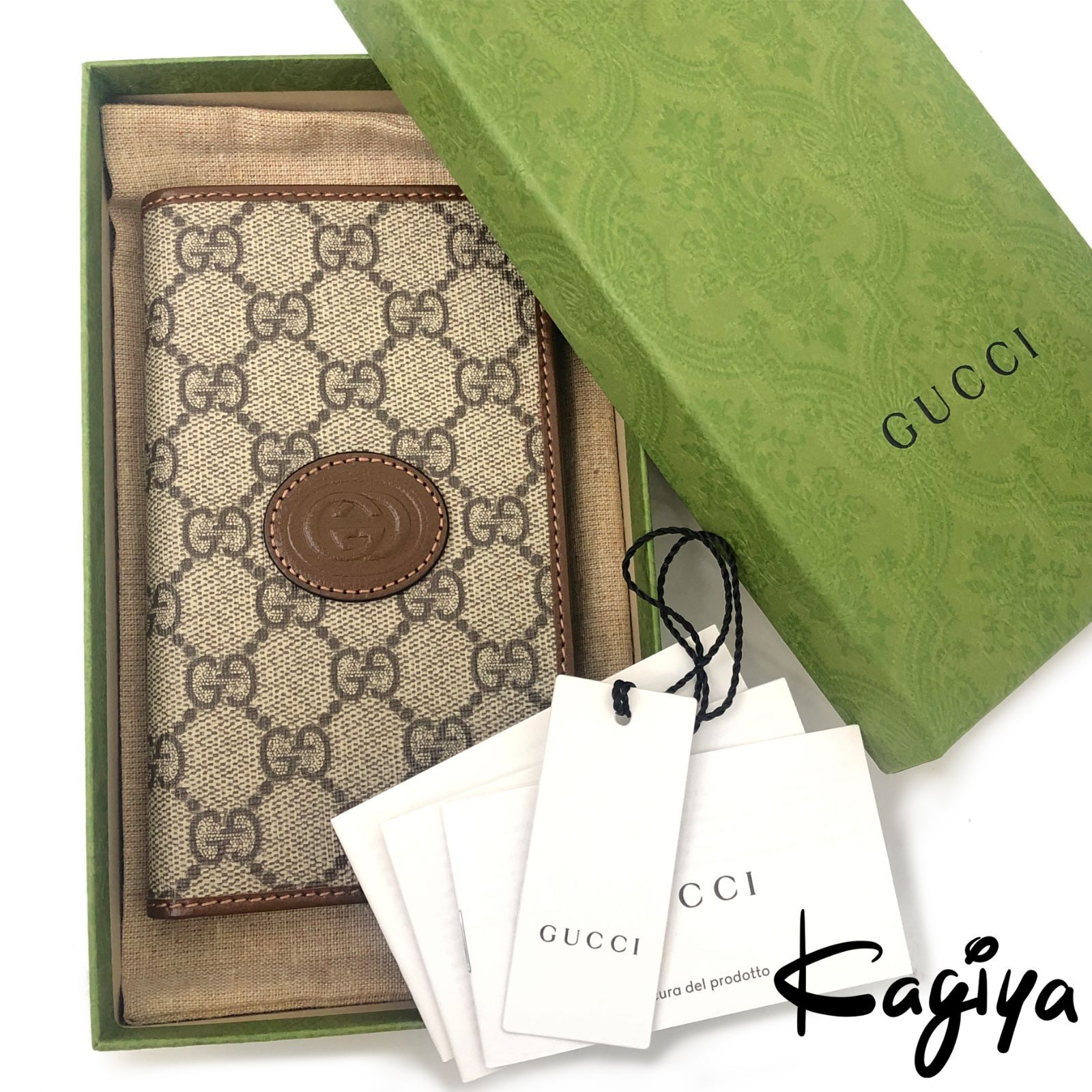 新品】GUCCI グッチ GG iPhone15proケース 手帳型 【公式通販】