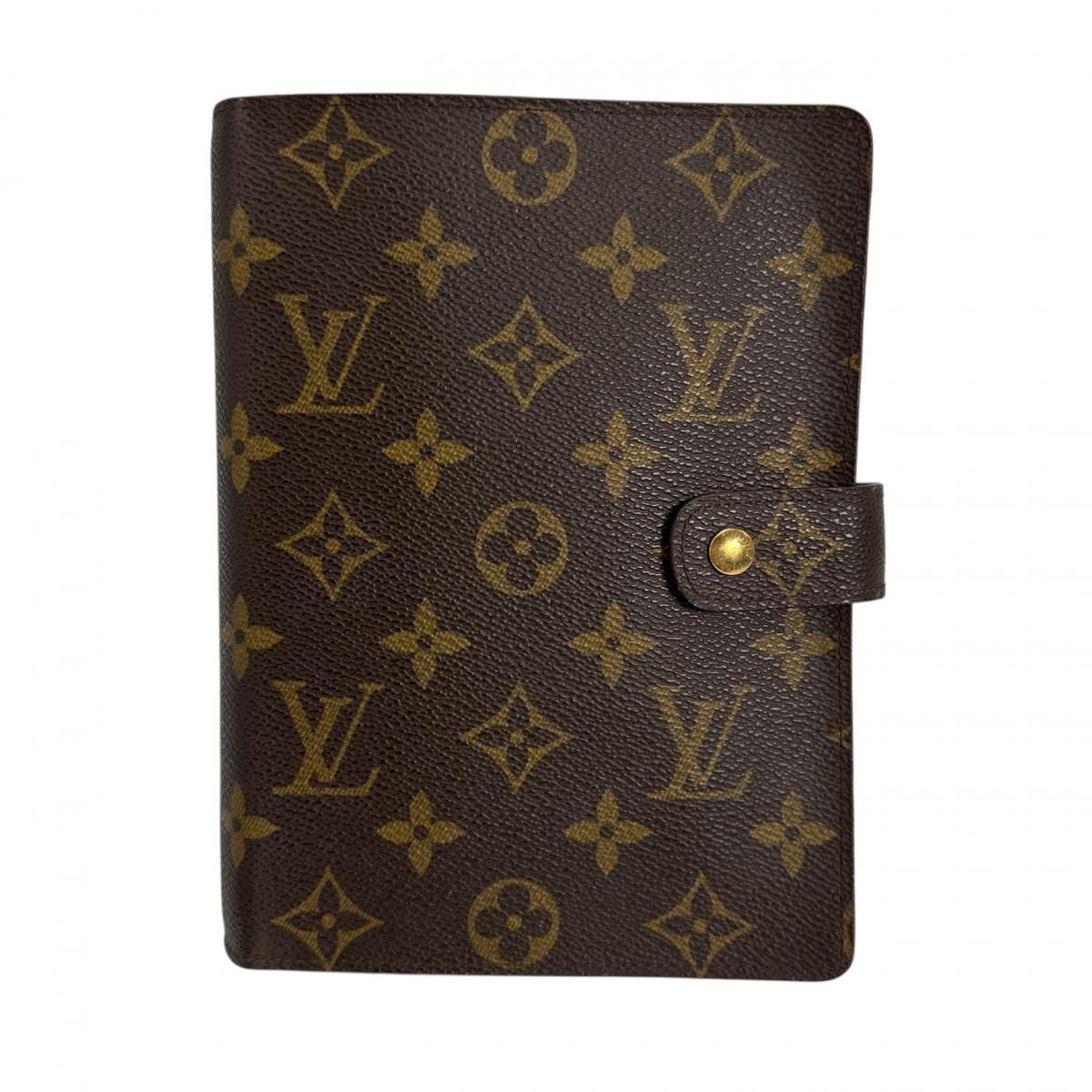 ルイヴィトン R20105 モノグラム システム手帳カバー アジェンダMM 手帳カバー LOUIS VUITTON モノグラム