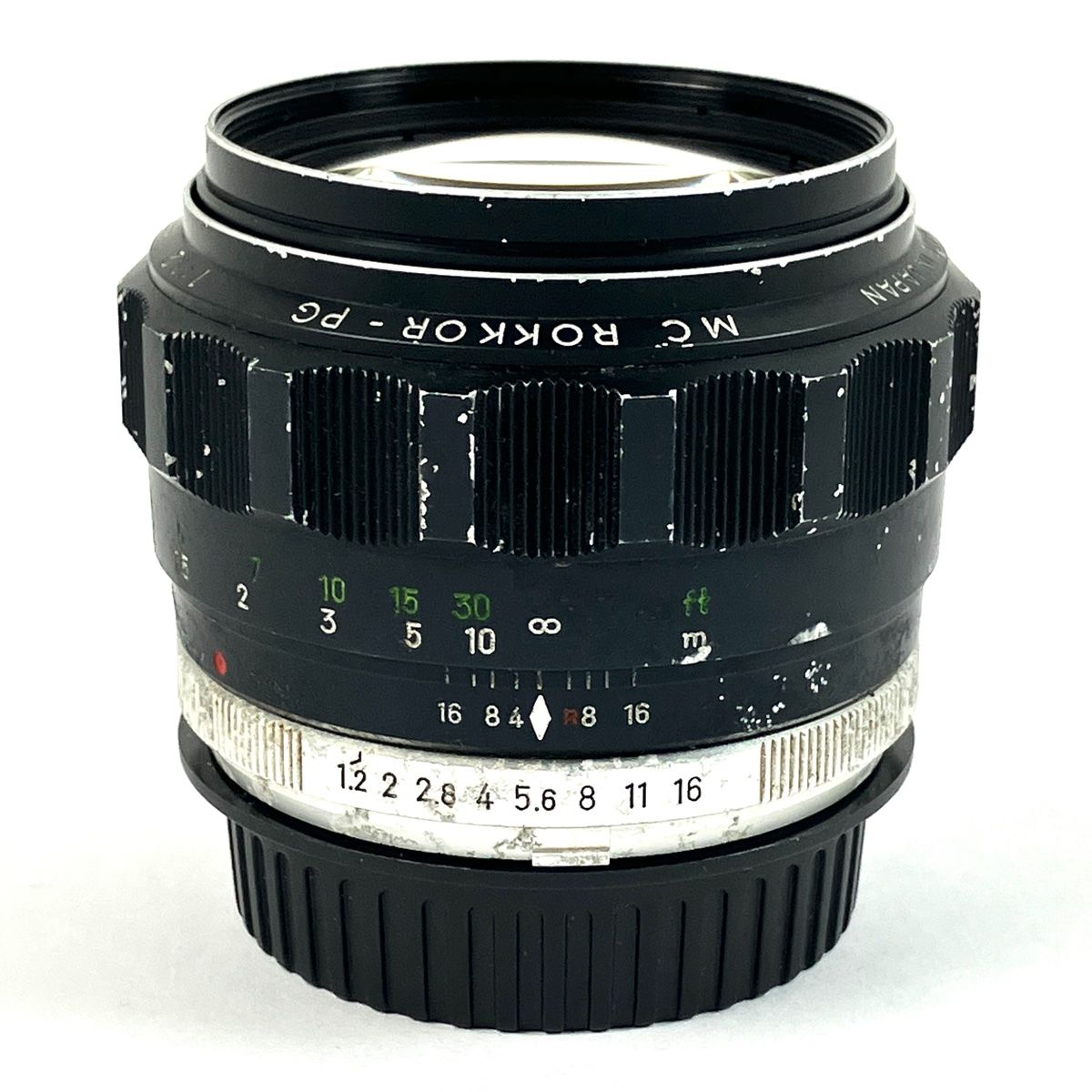 ミノルタ MINOLTA MC ROKKOR-PG 58mm F1.2［ジャンク品］ 一眼カメラ用 