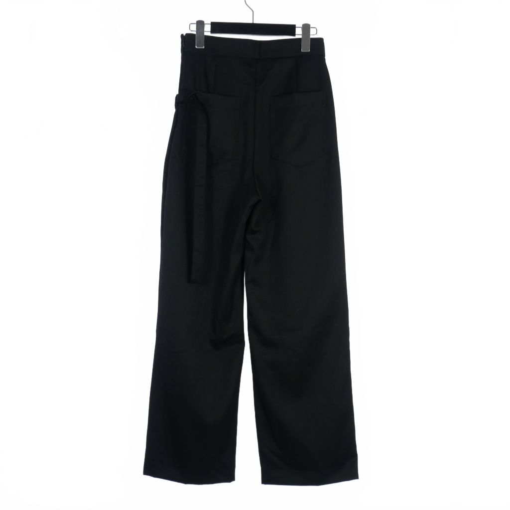 テーロプラン TELOPLAN Sarah Trousers スリット ラップ ワイドパンツ  