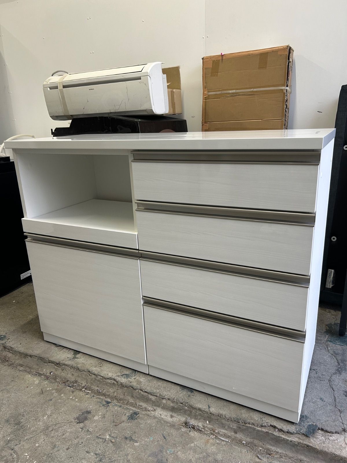 ニトリ キッチンボード レガーレ120