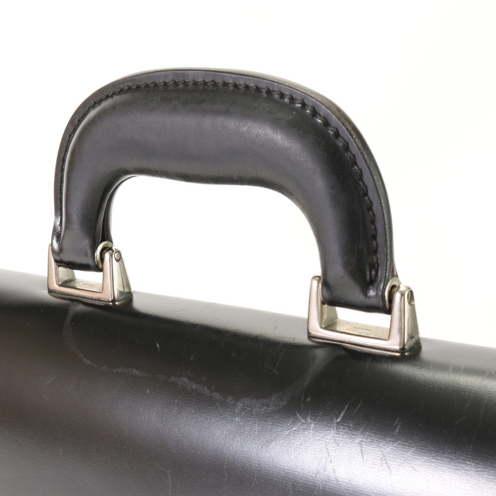 1円 美品 グッチ ダイヤル ロック レザー ビジネス バッグ 015 3400