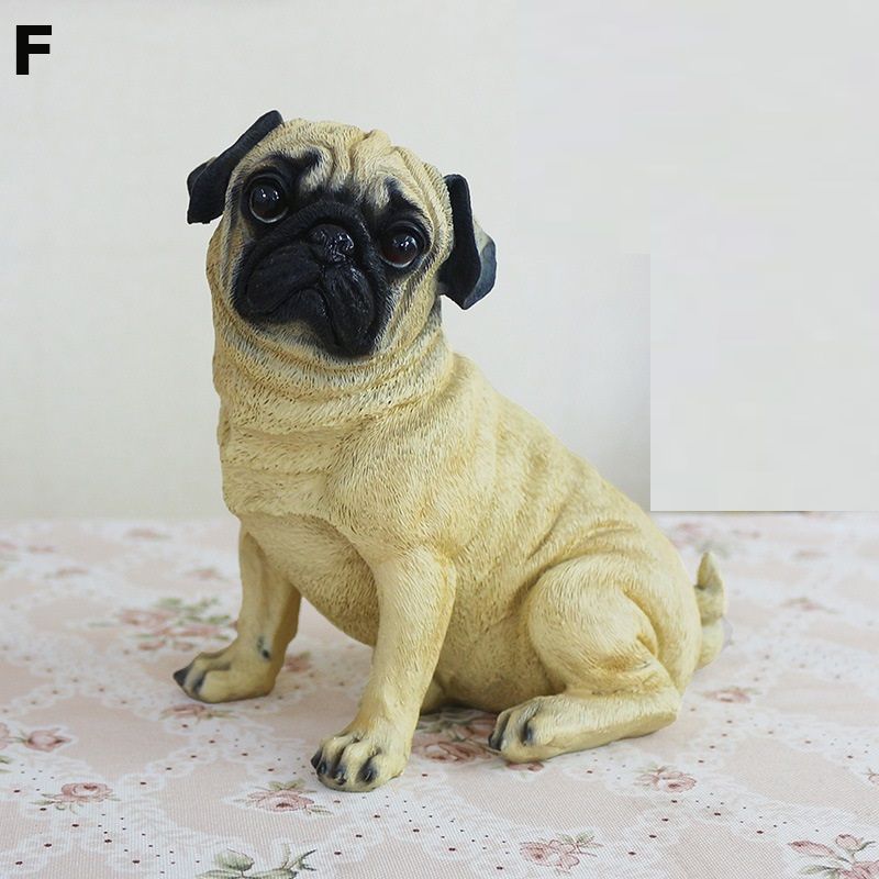 置物 オブジェ 犬 パグ S size オーナメント アート おしゃれ かわいい