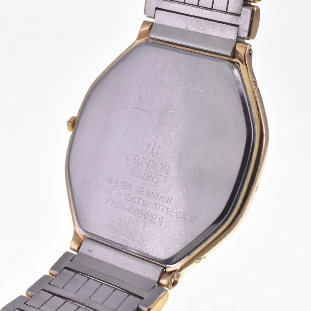 美品】SEIKO CREDOR クレドール7770-6090 18KT 美品】SEIKO CREDOR クレドール7770-6090 18KT
