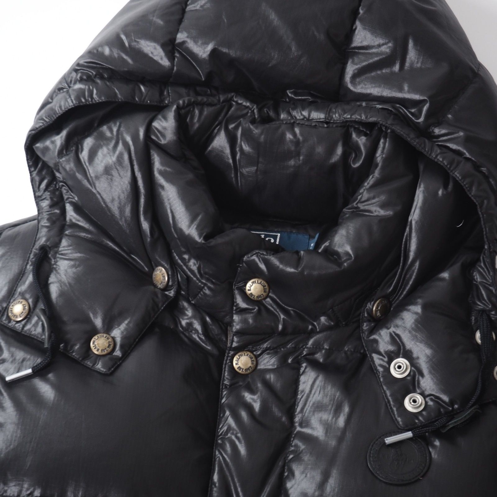 美品 ラルフローレン Polo Ralph Lauren フーデッド ダウンベスト 