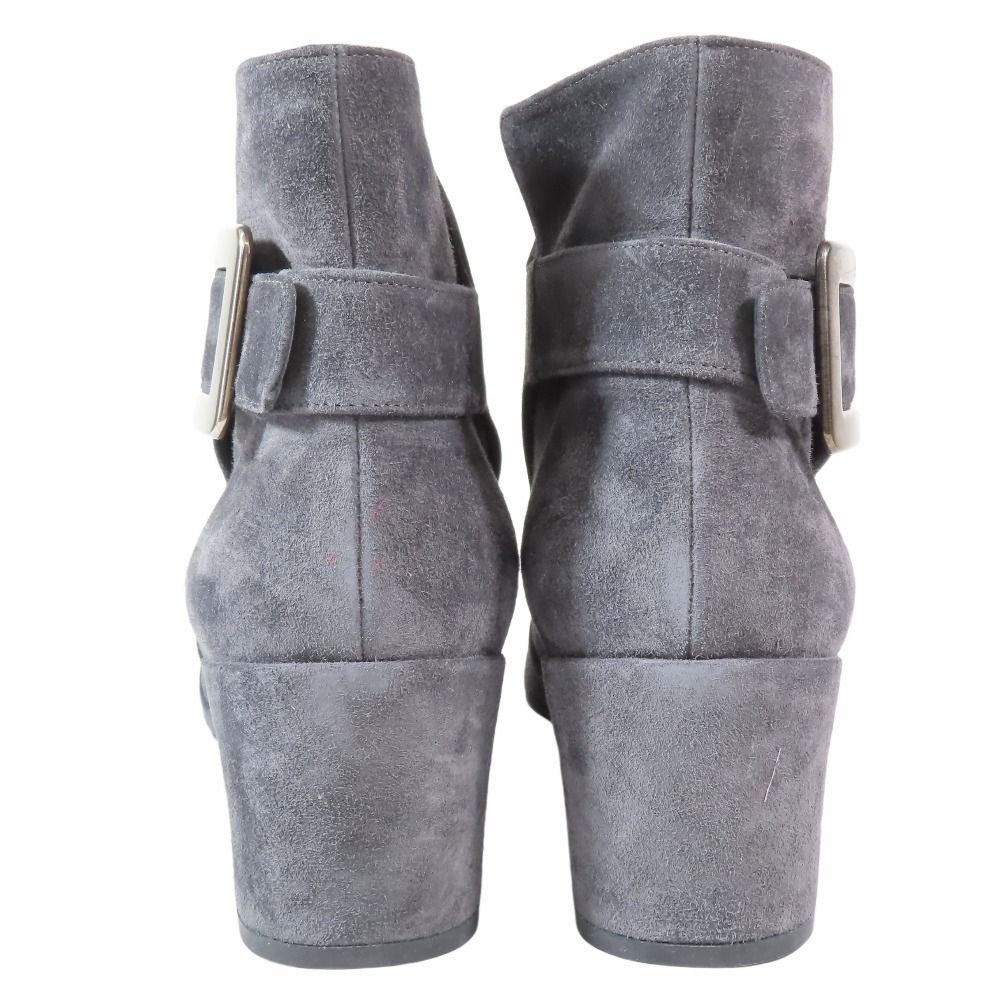 未使用 Roger Vivier ロジェヴィヴィエ ショートブーツ スクエア  