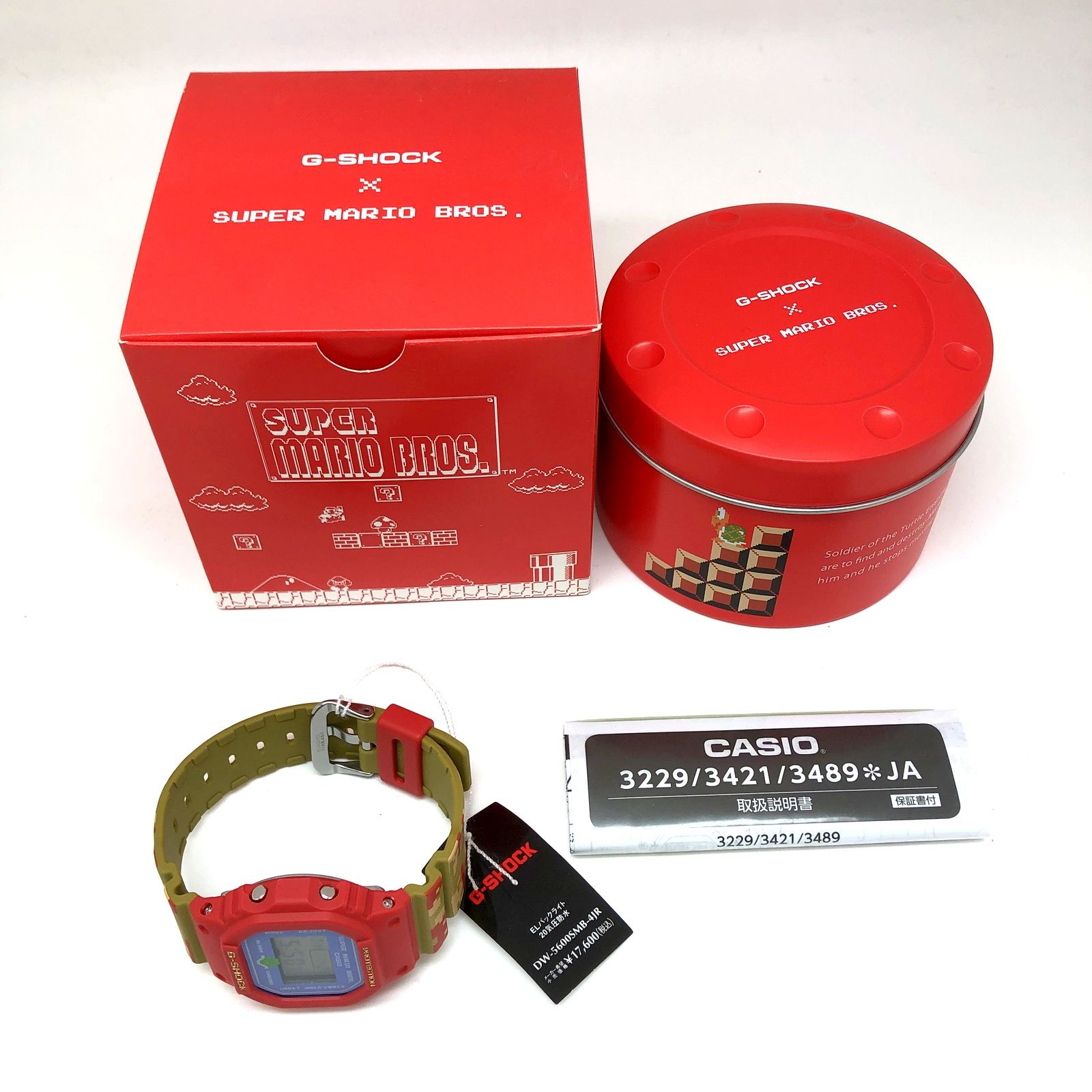 G-SHOCK 腕時計 DW-5600SMB-4JR スーパーマリオブラザーズ コラボ 