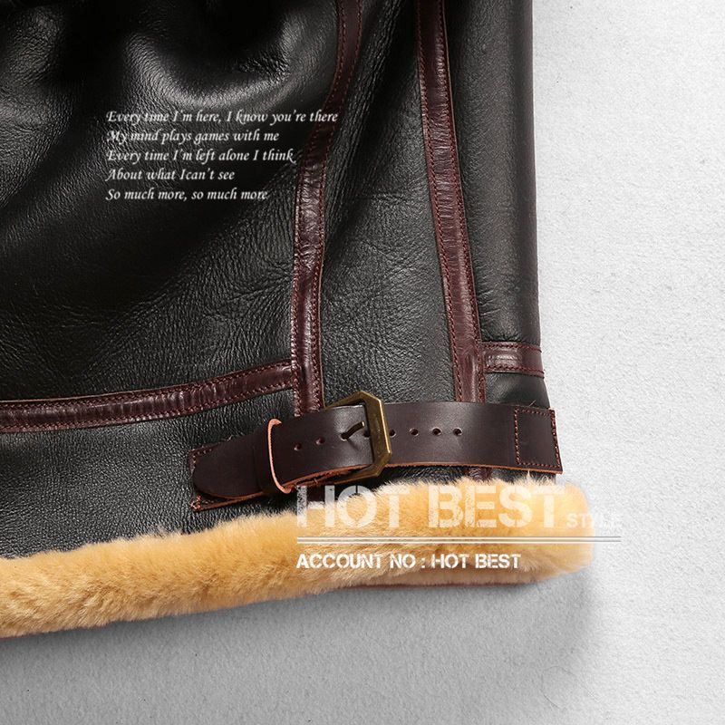 カウハイド&シープスキン 復刻40's TYPE B-3 ムートンフライト