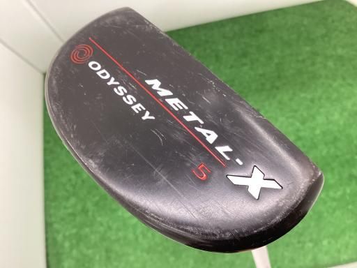 オデッセイ METAL-X 5 35インチ パター PT スチール フレックスその他 メンズ 男性用 右利き 右用 Cランク ゴルフクラブ
