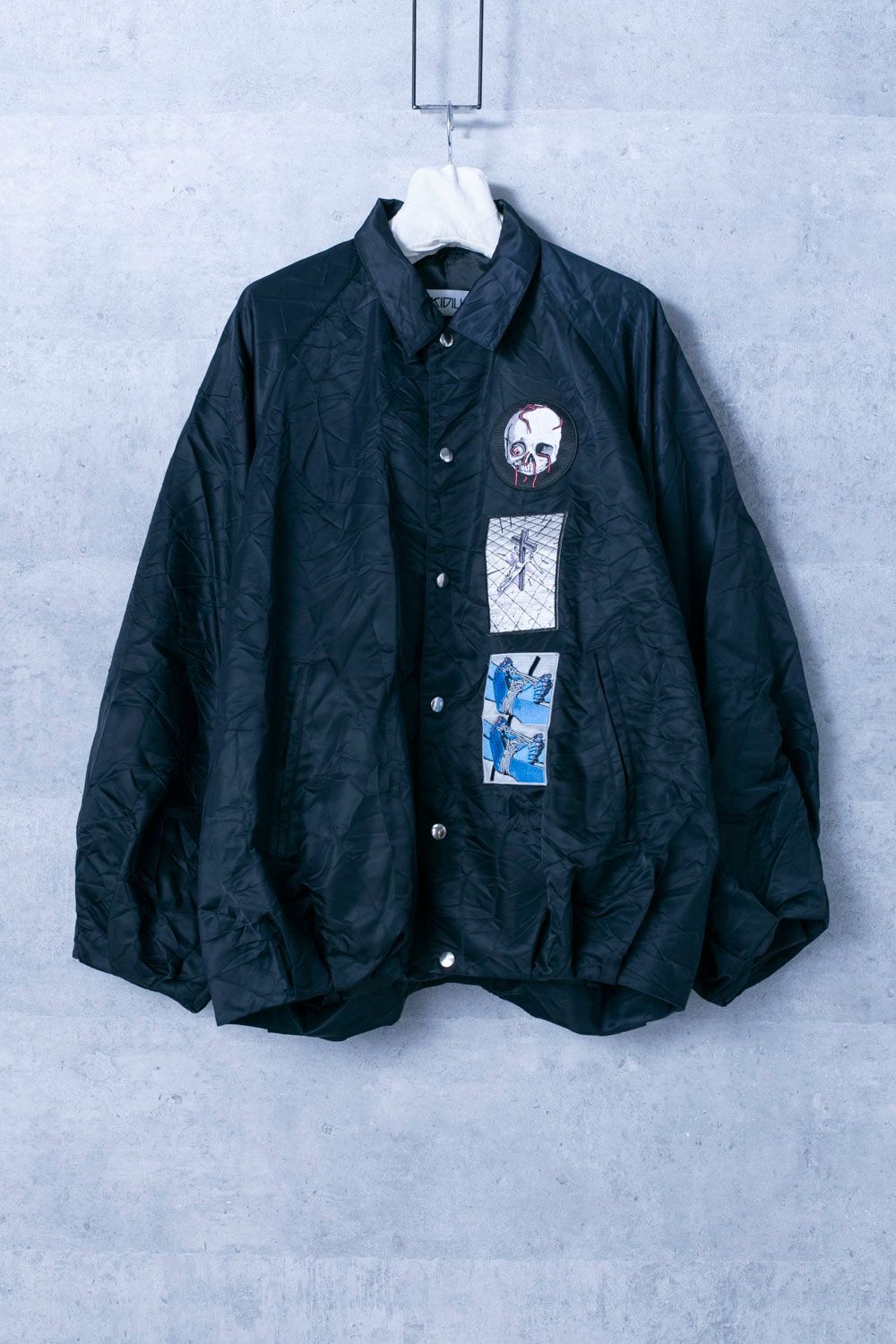 KIDILL 22SS PATCH COACH JACKET KL571 黒