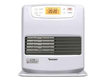 4営業日で発送 FW3724LS 石油ファンヒーター 適用畳数10畳～13畳 タンク容量9.0L ムーンホワイト FW-3724LS-W 木造10畳まで コ