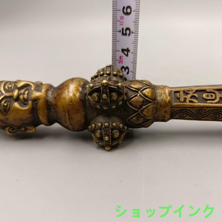銅器 密宗伝蔵 五股金剛杵 法器 降魔仗神鞭 武器 兵器 銅鞭 工芸品 置物 銅器 密宗伝蔵 五股金剛杵 法器 降魔仗神鞭 武器 兵器 銅鞭 工芸