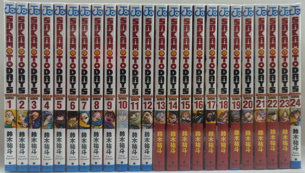 【安心の正規品】 集英社 ジャンプコミックス 鈴木祐斗 SAKAMOTO DAYS 最新1~24巻セット 最新セット