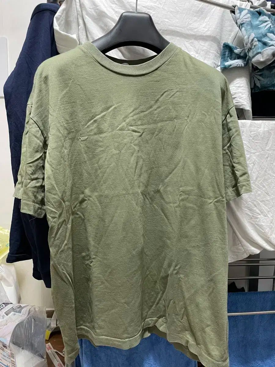 【雷市場（ポンジャン）商品韓国直送】VLNDFLES ブランク Tシャツ 1 サイズ