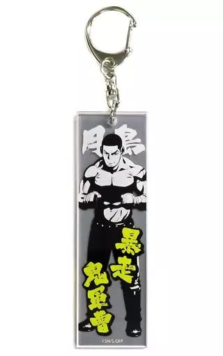 祝開店！大放出セール開催中 中古】雑貨 月島基 スチェンカ柄アクリルキーホルダー 内蔵光学式ドライブ