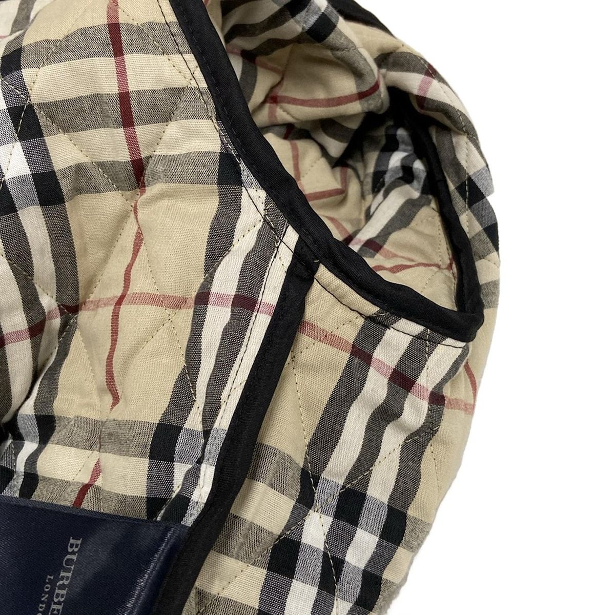 Burberry LONDON バーバリーロンドン コート レディース - 黒 長袖 キルティング 中綿 秋 冬 SIROKUMA-CORPORATION_COM