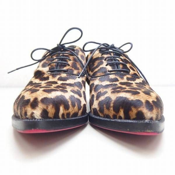 Christian Louboutin クリスチャン ルブタン レオパード 38 クリスチャンルブタン レオパード 38 - メルカリ