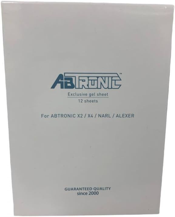 アブトロニック　ABTRONIC　X4　ジェルシート　12枚入り【安心の正規品】【X2でも使用可能】