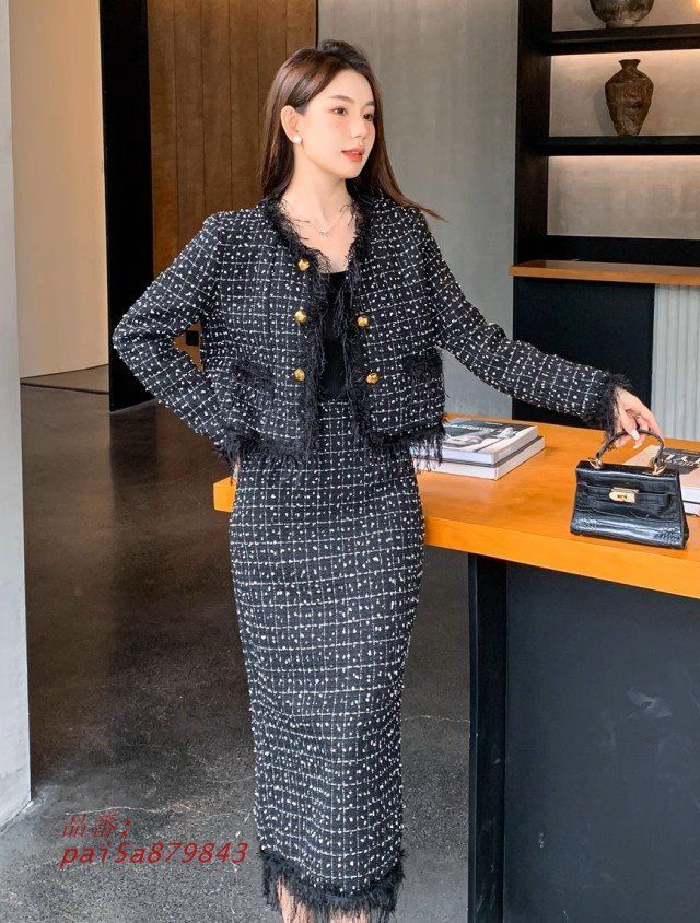 きれいめ ツイードスカート