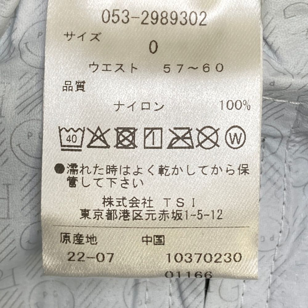 サイズ：0 PEARLY GATES パーリーゲイツ 053-2989302 レイン