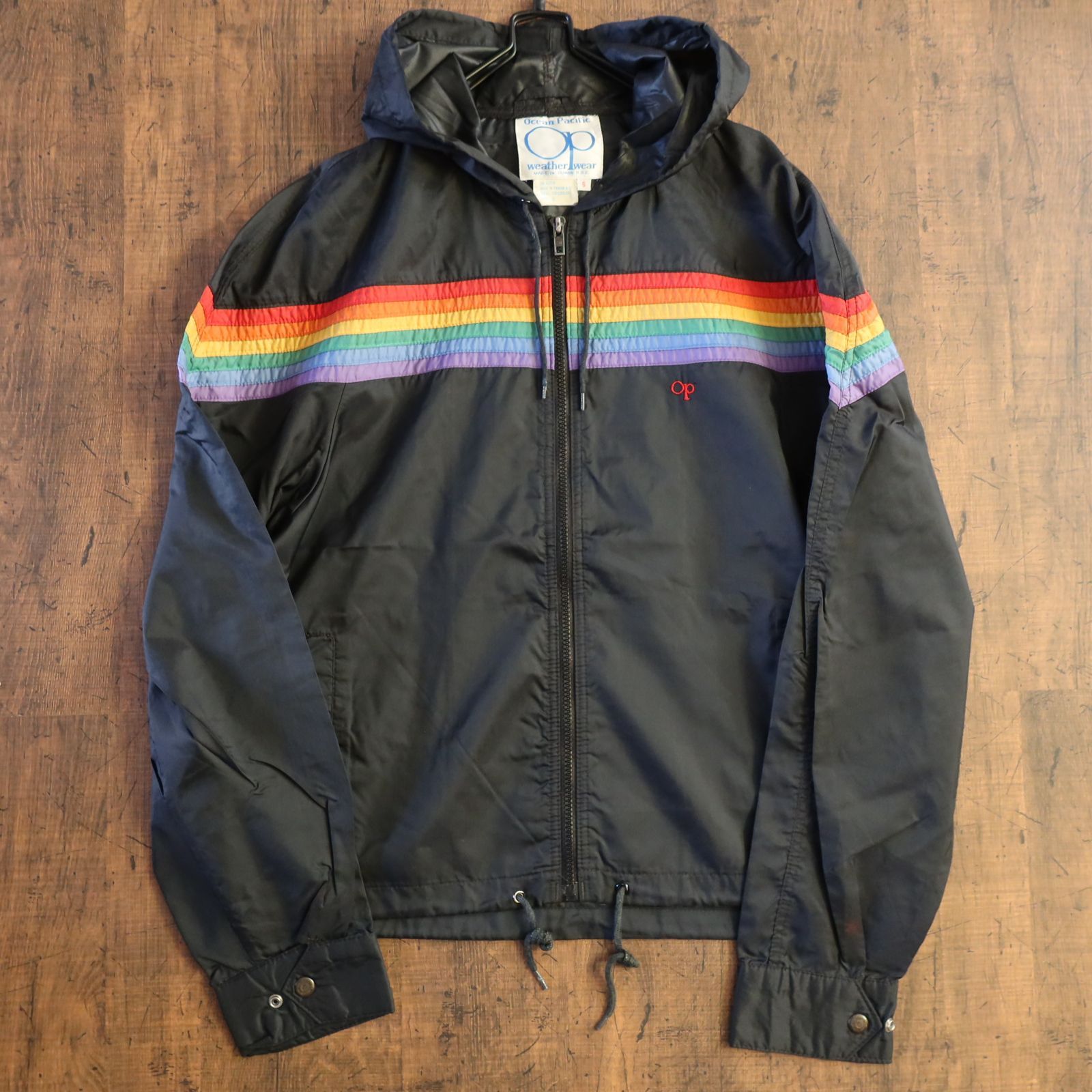 80s OP ナイロンパーカー ナイロンジャケット 80s OP ナイロンパーカー ナイロンジャケット - メルカリ