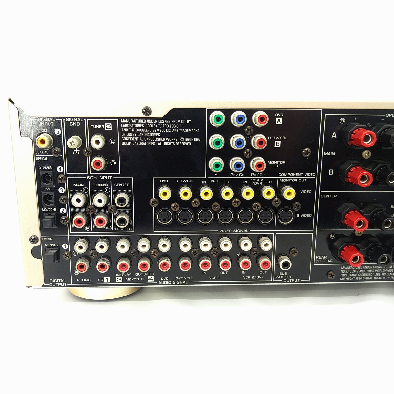 中古美品】AVサラウンドアンプ ヤマハ DSP-AX620 - オーディオ