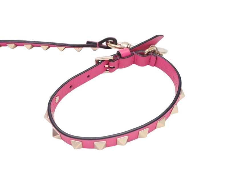 新品　未使用　VALENTINO GARAVANI 犬　リード　ヴァレンティノ VALENTINO GARAVANI ヴァレンティノ ガラヴァーニ スタッズ 犬用