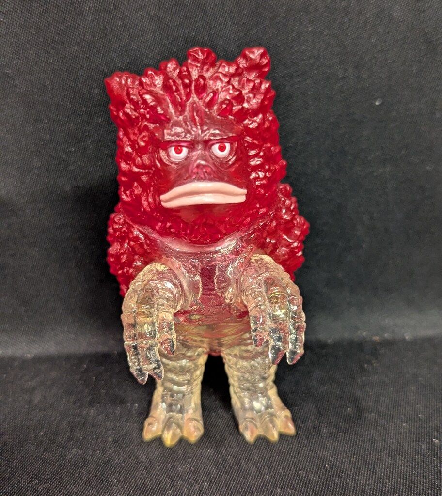 から厳選した MAX TOY ミニソフビ怪獣倉庫シリーズ 隕石怪獣 ガラモン クリア 特撮