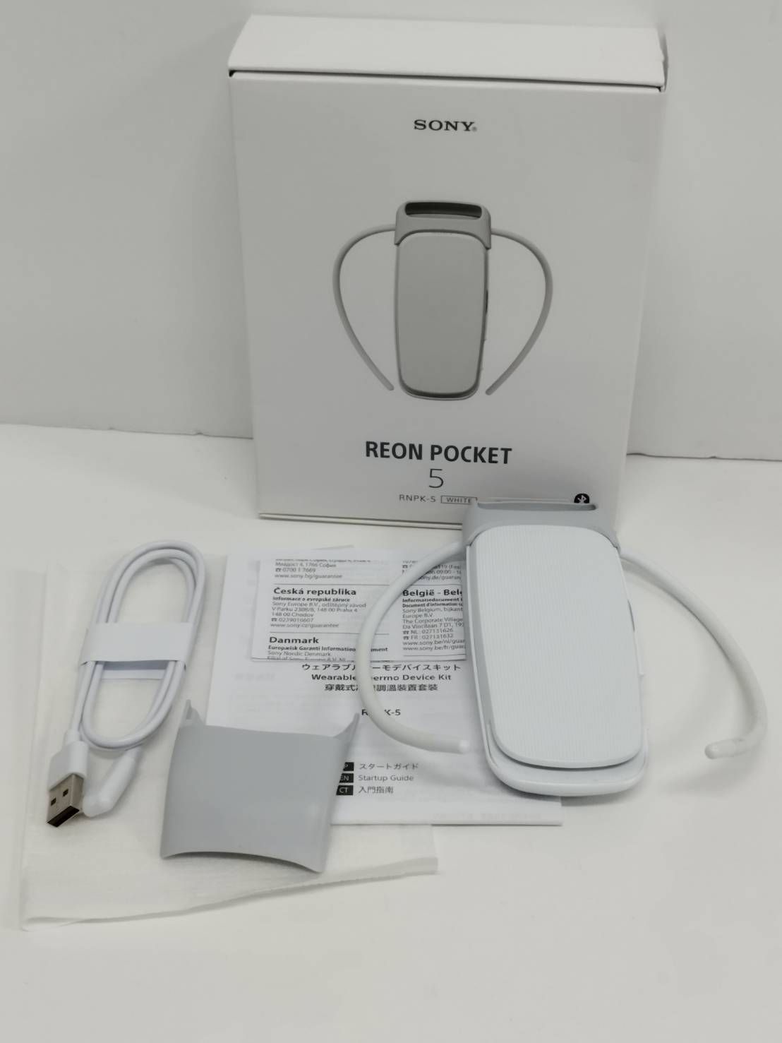 良品】SONY REON POCKET 5/RNPK-5/ネッククーラー - メルカリ