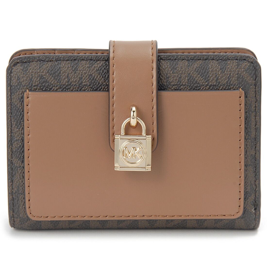 MICHAEL KORS マイケルコース 二つ折り財布 レディース ブラウン 32S5GETD1B 252 SCARLETT