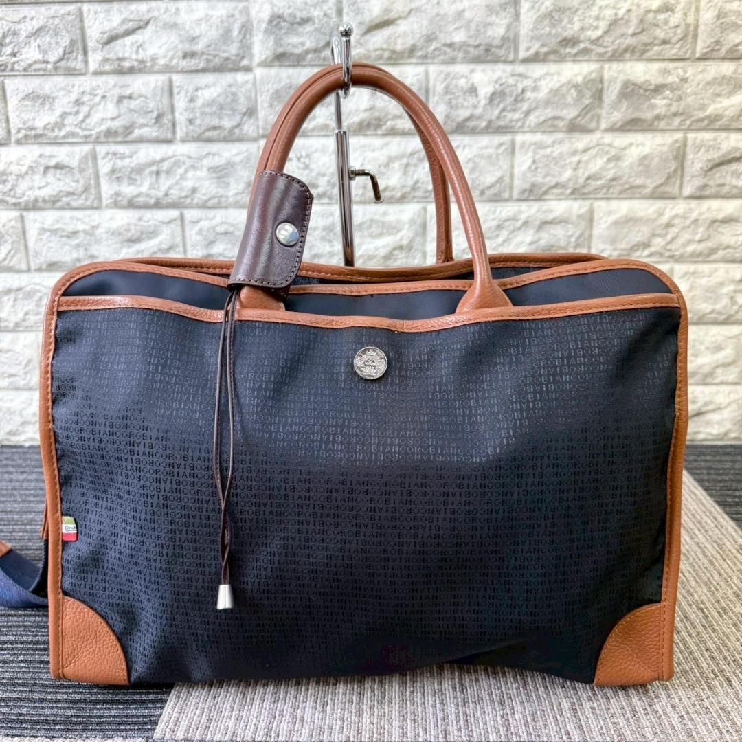 オロビアンコ ショルダーバッグ トート　ビジネス バッグ ネイビー ナイロン Orobianco 最大49% 11⁄1限定 オロビアンコ ジェッターノ ビジネス