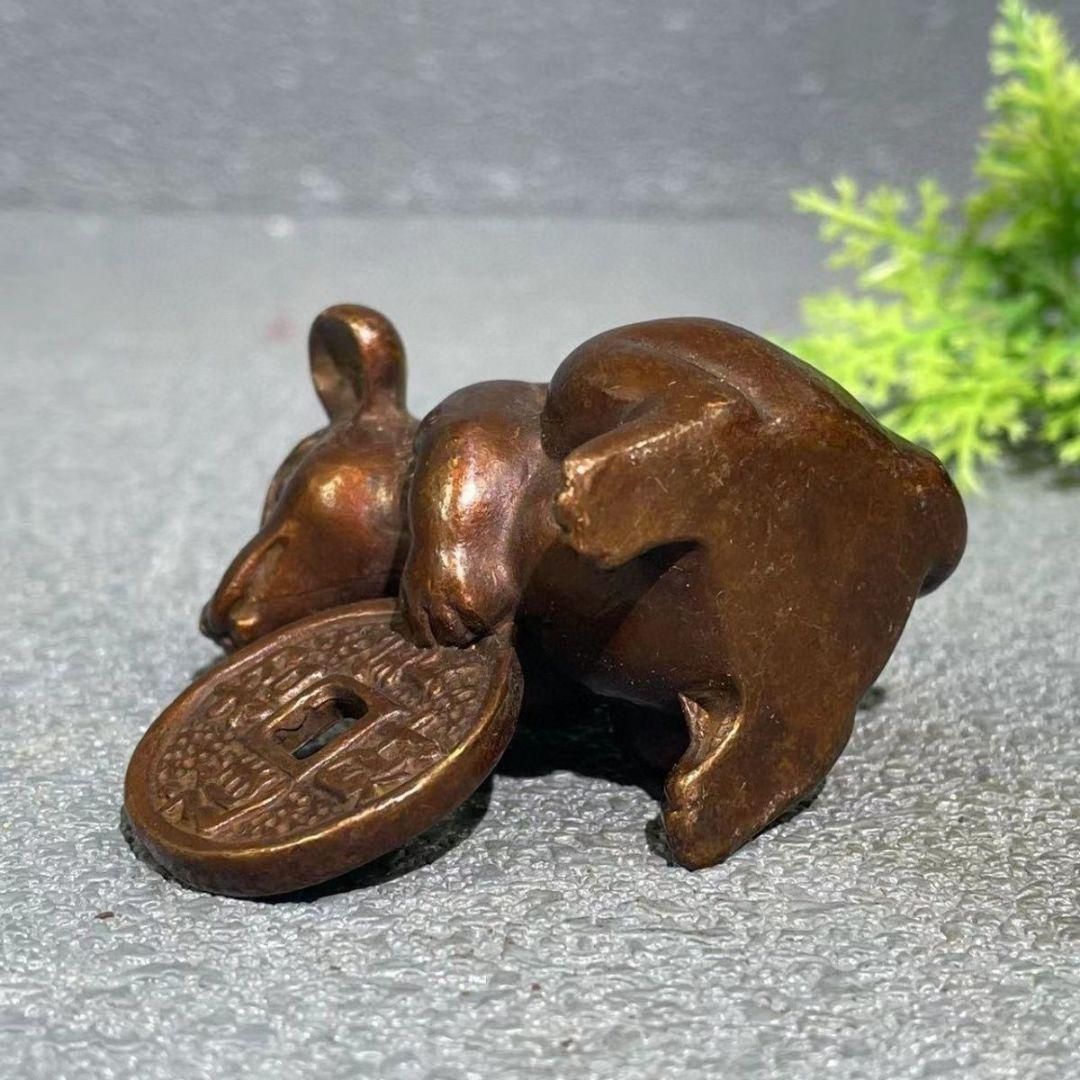 銅細工 スッポン 茶寵 長寿富甲一方 装飾品 工芸品 美術品 置物