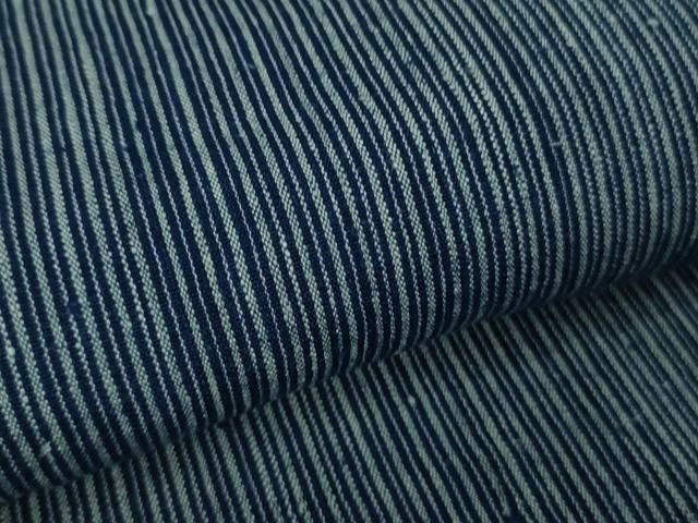 平和屋着物□極上 男性 紬 単衣 キングサイズ 縞 逸品 DZAA7863kh5