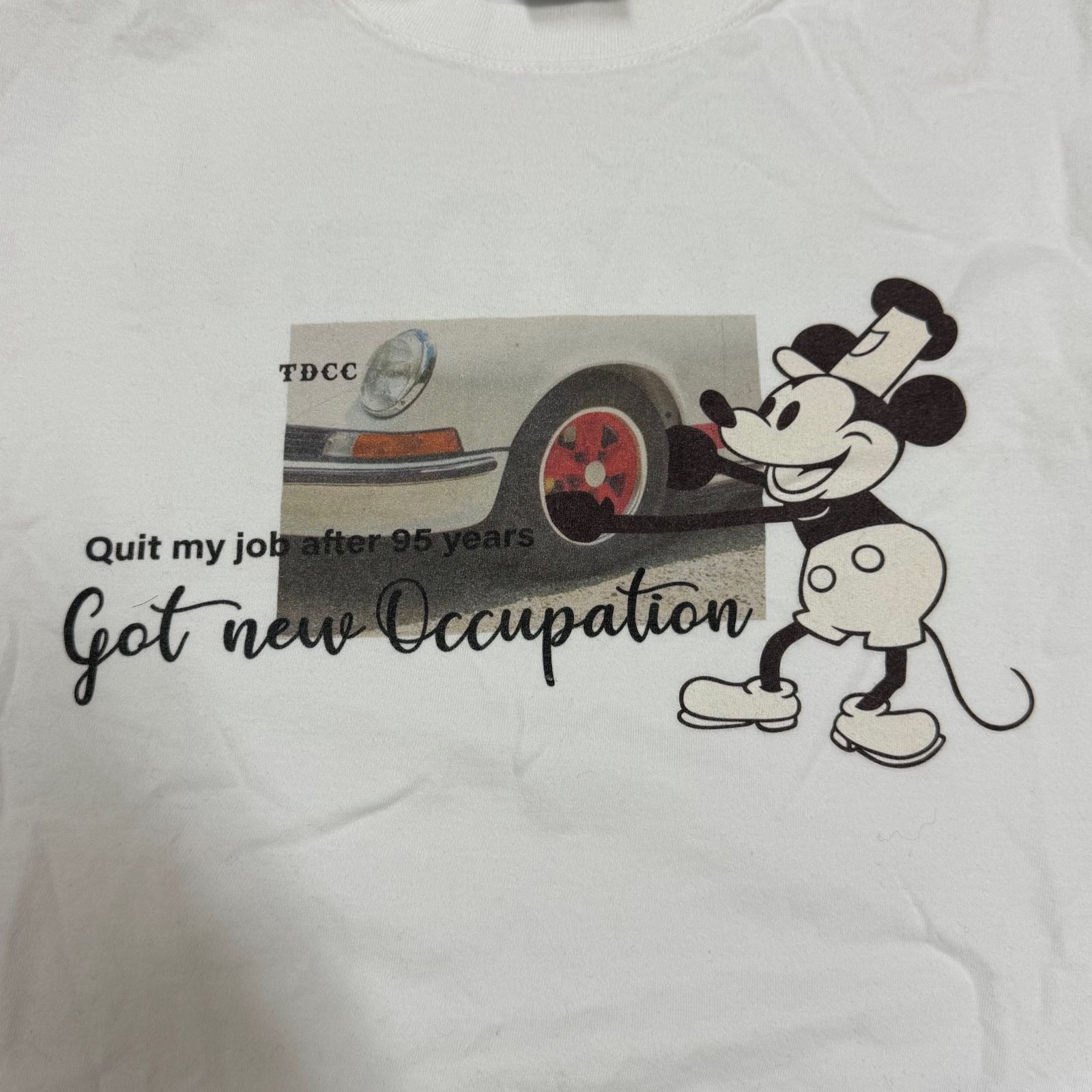 参考上代9900円 TOKYO DRIVE CAR CLUB ミッキー長袖Tシャツ ロング 