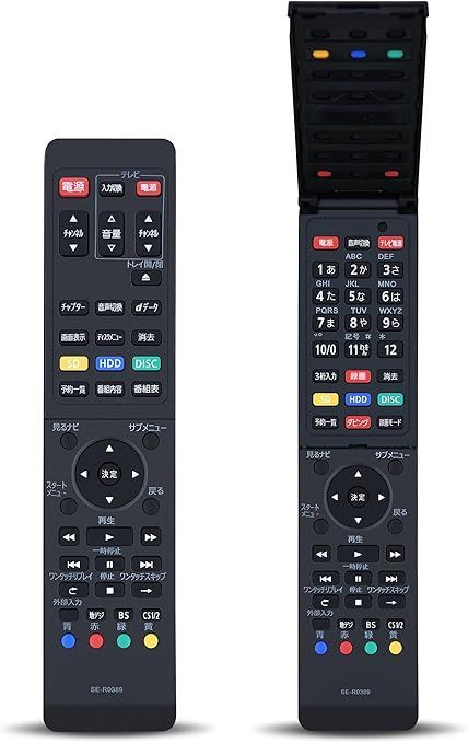 【在庫処分】ブルーレイリモコン SE-R0389 for 東芝 レグザリモコン ブルーレイレコーダーリモコン【部品番号:79105249】