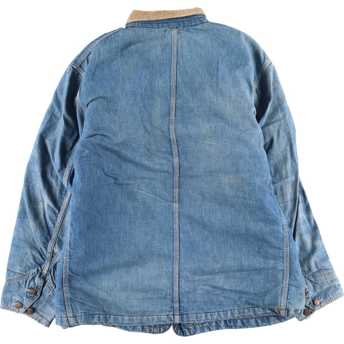 古着 70年代 リー Lee 81-LJ デニムカバーオール USA製 メンズXL