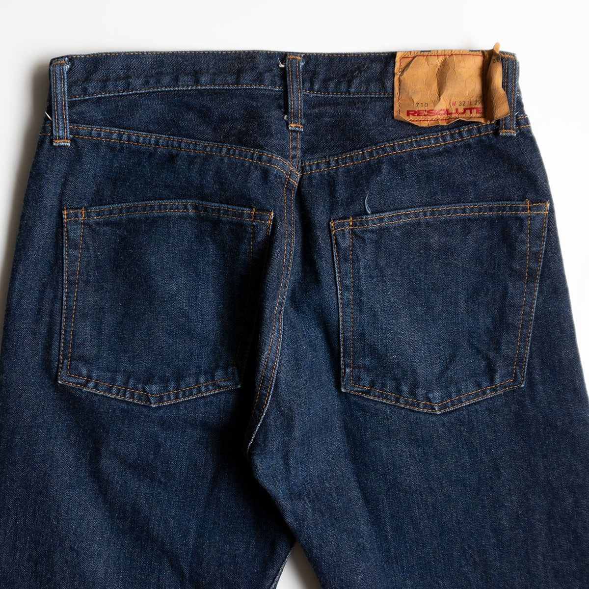 美品】 RESOLUTE【710 デニムパンツ 】32×29 日本製 リゾルト s2509027