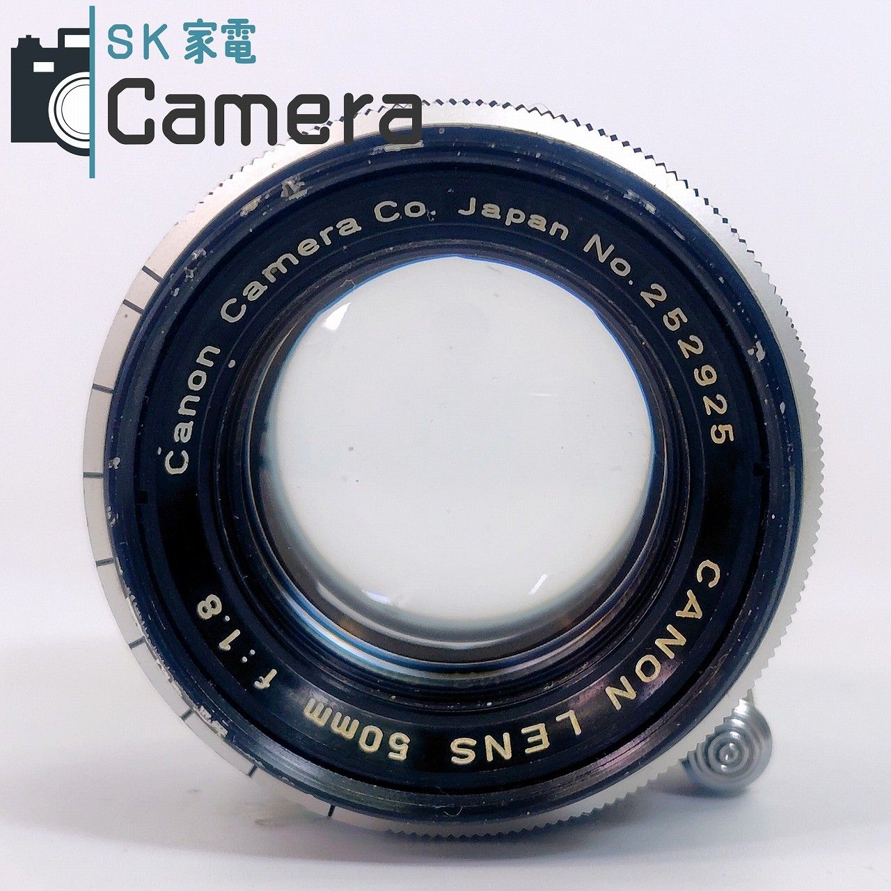 工場 Canon LENS 50mm F1.8 L39 キャノン