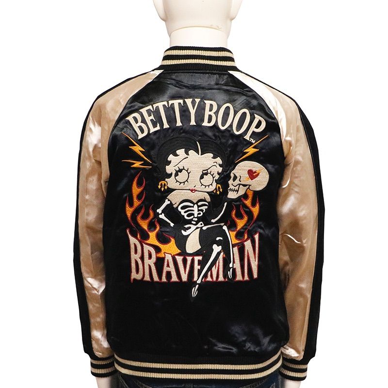 スカジャン×MA-1 THE BRAVEMAN×BETTY BOOP-