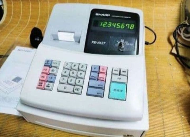 シャープレジスター XE-A127 簡単便利特殊 送料込 357951 オンライン