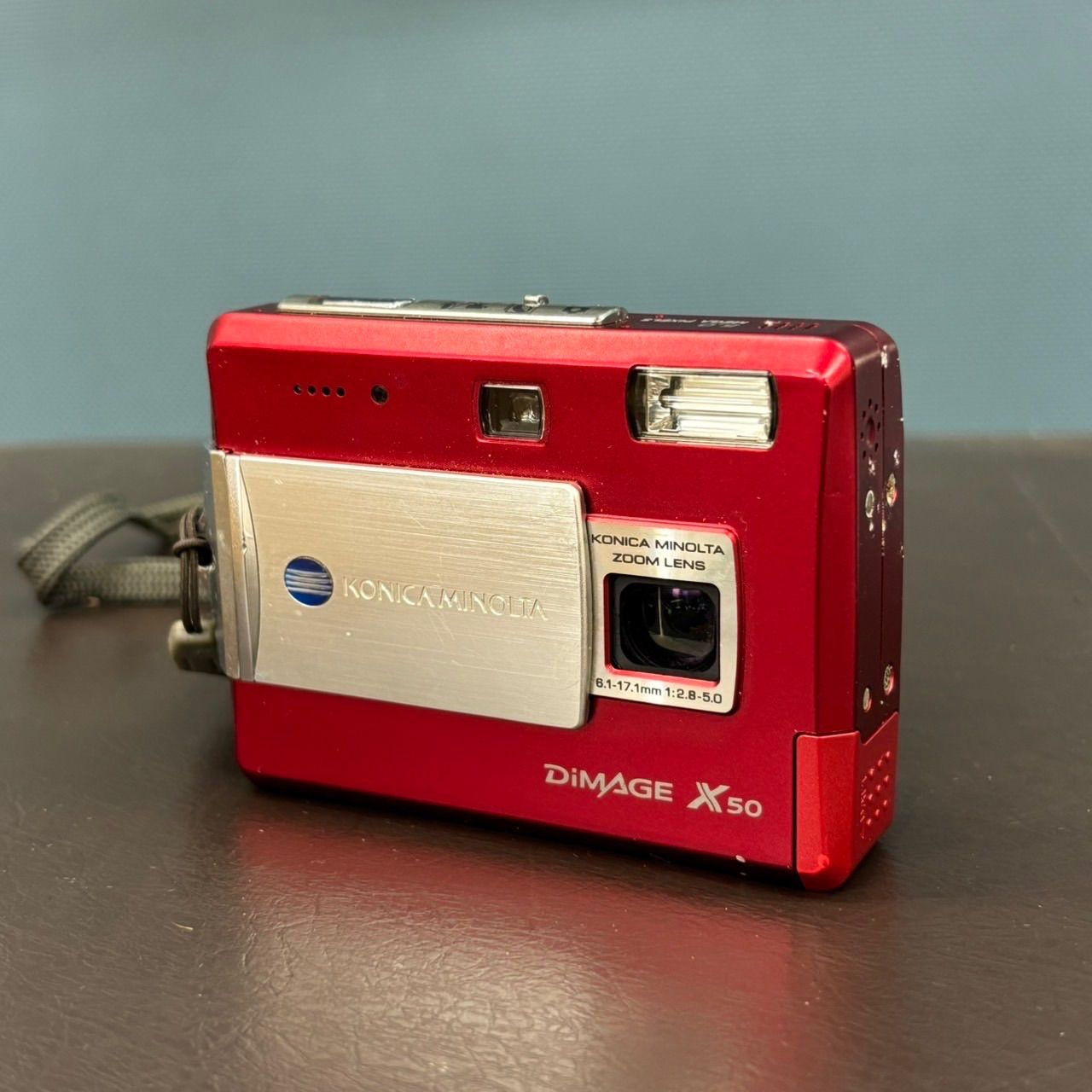 ☆KONICAMINOLTA DIMAGE X50☆　ディマージュ　赤　レッド KONICAMINOLTA DIMAGE X50 ディマージュ 赤 レッド - メルカリ