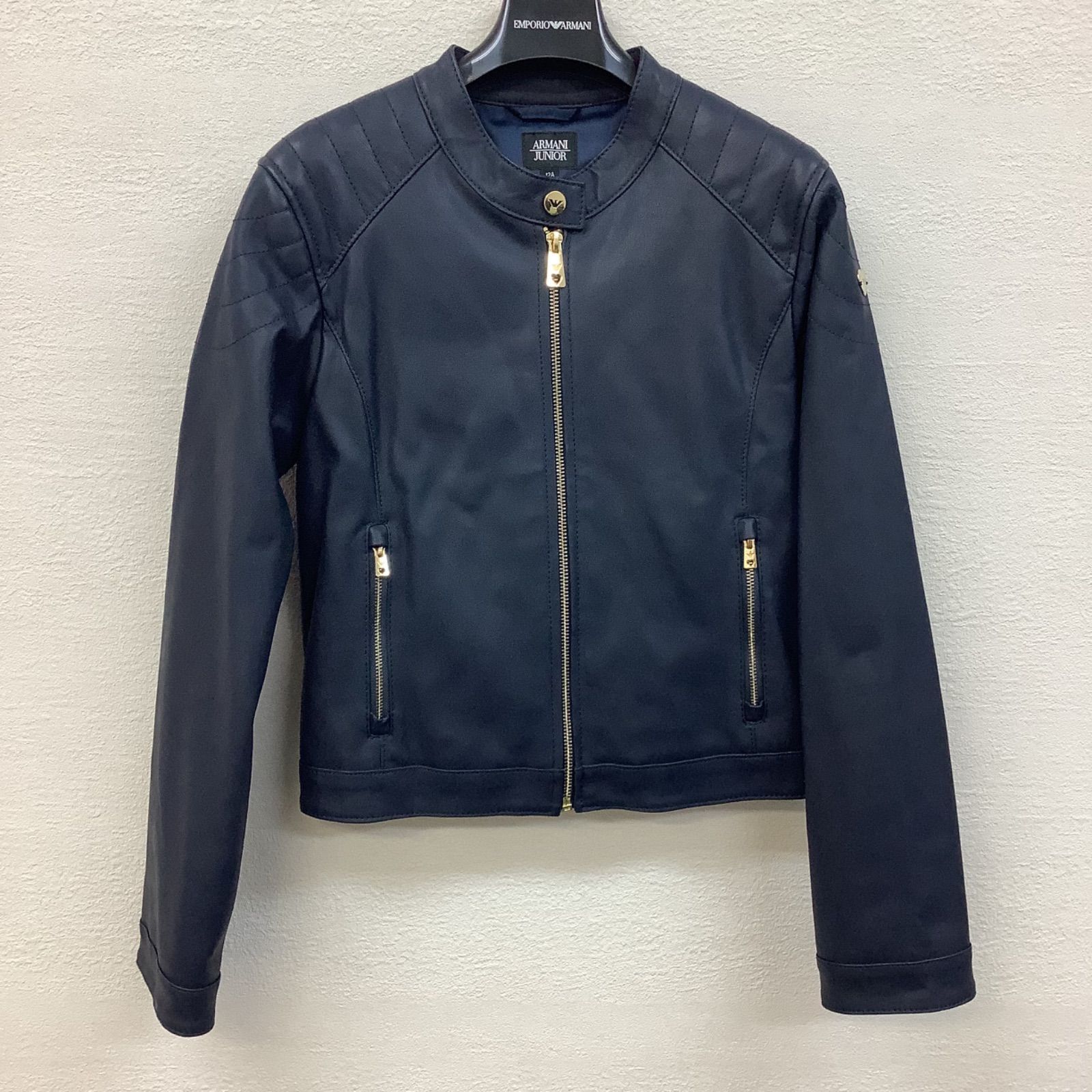 EMPORIO ARMANI JUNIOR レザージャケット EMPORIO ARMANI JUNIOR レザージャケット｜ベビー・キッズ